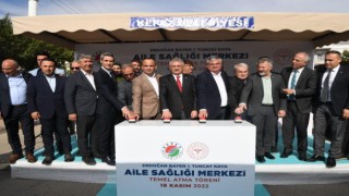 Erdoğan Bayen-Tuncay Kaya Aile Sağlığı Merkezinin temeli atıldı