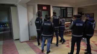Erzincanda GİRDAP operasyonunda yakalan 4 şüpheli tutuklandı