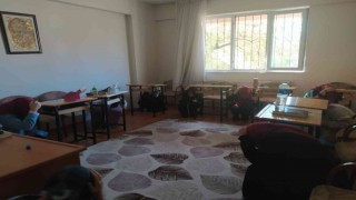 Erzincanda Kuran kurslarında çök- kapan- tutun ve tahliye tatbikatı gerçekleştirildi