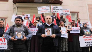 Erzincandan giden iki aile Diyarbakır annelerinin oturma eylemine katıldı