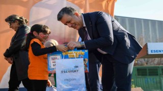 Esenyurtta lösemili çocuklara moral etkinliği