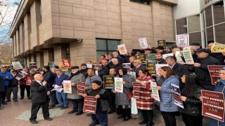 Eskişehirde su zammı protesto edildi