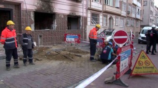 Fatihte doğal gaz patlamasının bıraktığı hasar gün ağarınca ortaya çıktı