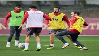 Galatasaray, Beşiktaş maçı hazırlıklarını sürdürdü