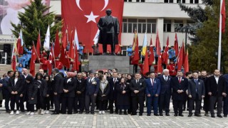 Gazi Mustafa Kemal Atatürk vefatının 84.yılında Gümüşhanede anıldı