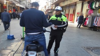 Gaziantepte 33 motosiklet trafikten men edildi.