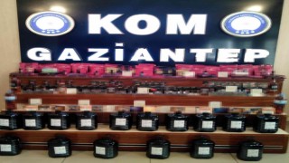 Gaziantepte çok miktarda kaçak malzeme ele geçirildi