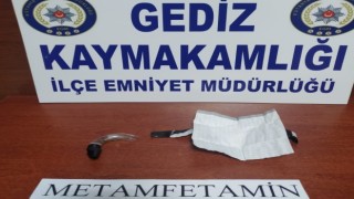 Gedizde polis uyuşturucuya göz açtırmıyor