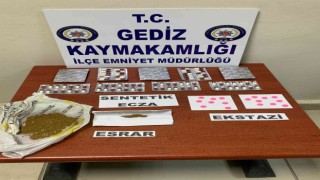 Gedize uyuşturucu sokmaya çalışan 5 şüpheli gözaltına alındı