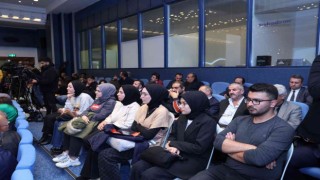 Genç dostu başkana ERÜ öğrencilerinden ziyaret