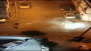 Gençlerin havai fişekle tehlikeli oyunu