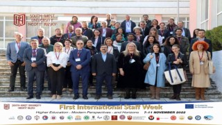 Genel Sekreter Budak Erasmus Personel Eğitim Haftasına katıldı