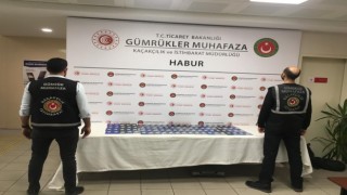 Habur Sınır Kapısında 4 milyonluk kaçak ürün ele geçirildi