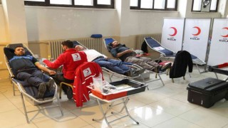 Hadimde kan bağışı kampanyası düzenlendi