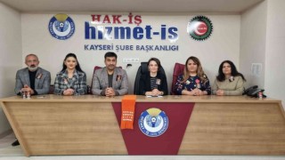 Hak-İşli kadınlar kadına yönelik şiddete ‘hayır dedi