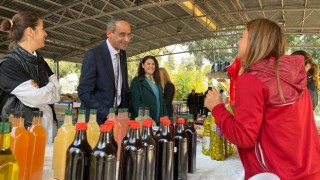Hatay Defne Belediyesi Kadın Emeği Pazarı Armutlu’da Açıldı