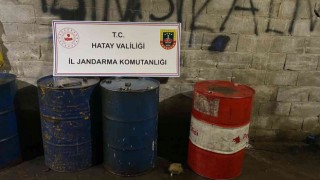 Hatayda 2 bin 500 litre kaçak akaryakıt ele geçirildi