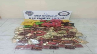 Hatayda 65 kilo nargile tütünü ele geçirildi