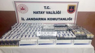 Hatayda kaçak sigara operasyonu