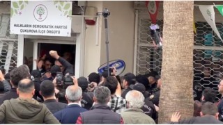 Hava harekatını protesto etmek isteyen HDPlilere polis izin vermedi
