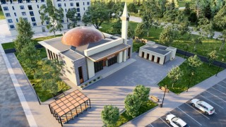 Hisar Camiinin temeli atılıyor