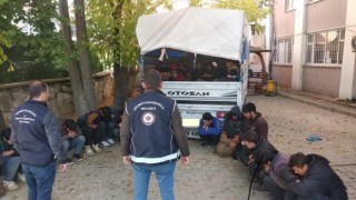 Hizanda 36 düzensiz göçmen yakalandı
