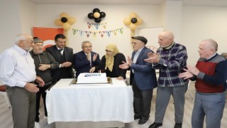 Huzurevi sakinlerine ‘hoş geldiniz etkinliği