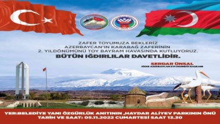Iğdırda Karabağ zaferinin 2. yıldönümü kutlanacak