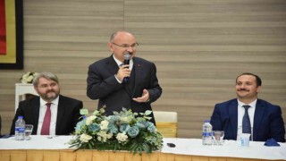 İki müdür için veda yemeği düzenlendi