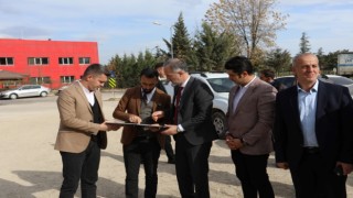 İnegölün batı girişi yeni düzenlemeyle daha güvenli hâle geliyor