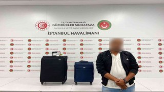 İstanbul Havalimanında valizin demir çubuklarına gizlenmiş kokain bulundu