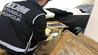 İstanbulda ele geçirildi: Piyasa değeri 5 milyon TL