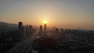 İstanbulda gün doğumu manzarası mest etti