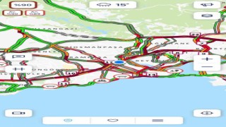 İstanbulda trafik yoğunluğu yüzde 90 seviyelerine ulaştı