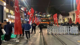 İstiklal Caddesi yaya trafiğine kapatıldı