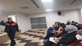 İtfaiyeden Yalova Devlet Hastanesi personeline yangın eğitimi