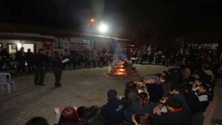 İzcilere doğada hayatta kalma dersi