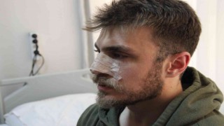 İzmirde darp edilen asistan doktorun burnu kırıldı