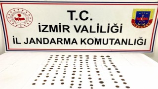 İzmirde tarihi eser ticaretine jandarmadan operasyon