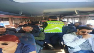 Jandarma yolculara KADESi tanıttı