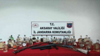 Jandarmadan yılbaşı öncesi sahte alkol operasyonu