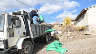 Kahramankazan Belediyesi, ihtiyaç sahibi 700 haneye 500 ton kömür yardımında bulunuyor