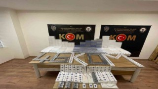 Kahramanmaraşta 4 bin adet kaçak sigara ele geçirildi