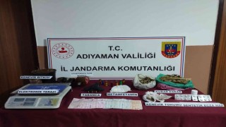 Kahta ilçesinde uyuşturucu operasyonu