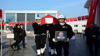 Kalbine yenik düşen polis memuru, son yolculuğuna uğurlandı