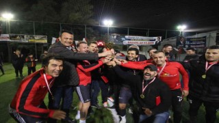 Kalkan Halı Saha Turnuvası tamamlandı