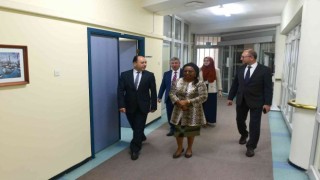 Kamerun Ortaöğretim Bakanı Lyonga ve heyeti Anadolu Üniversitesinde