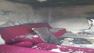 Karacabeyde korkutan yangın: 3 çocuk yaralandı