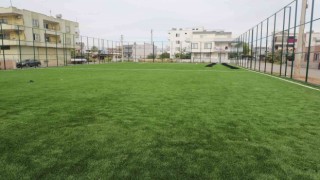 Karaduvar Futbol Sahasında sona yaklaşıldı