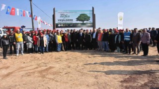 Karamanda ‘Milli Ağaçlandırma Gününde fidanlar toprakla buluşturuldu